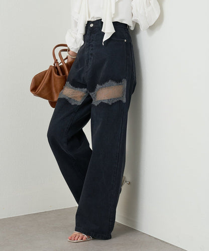 mystic Lace switching denim - Image 25