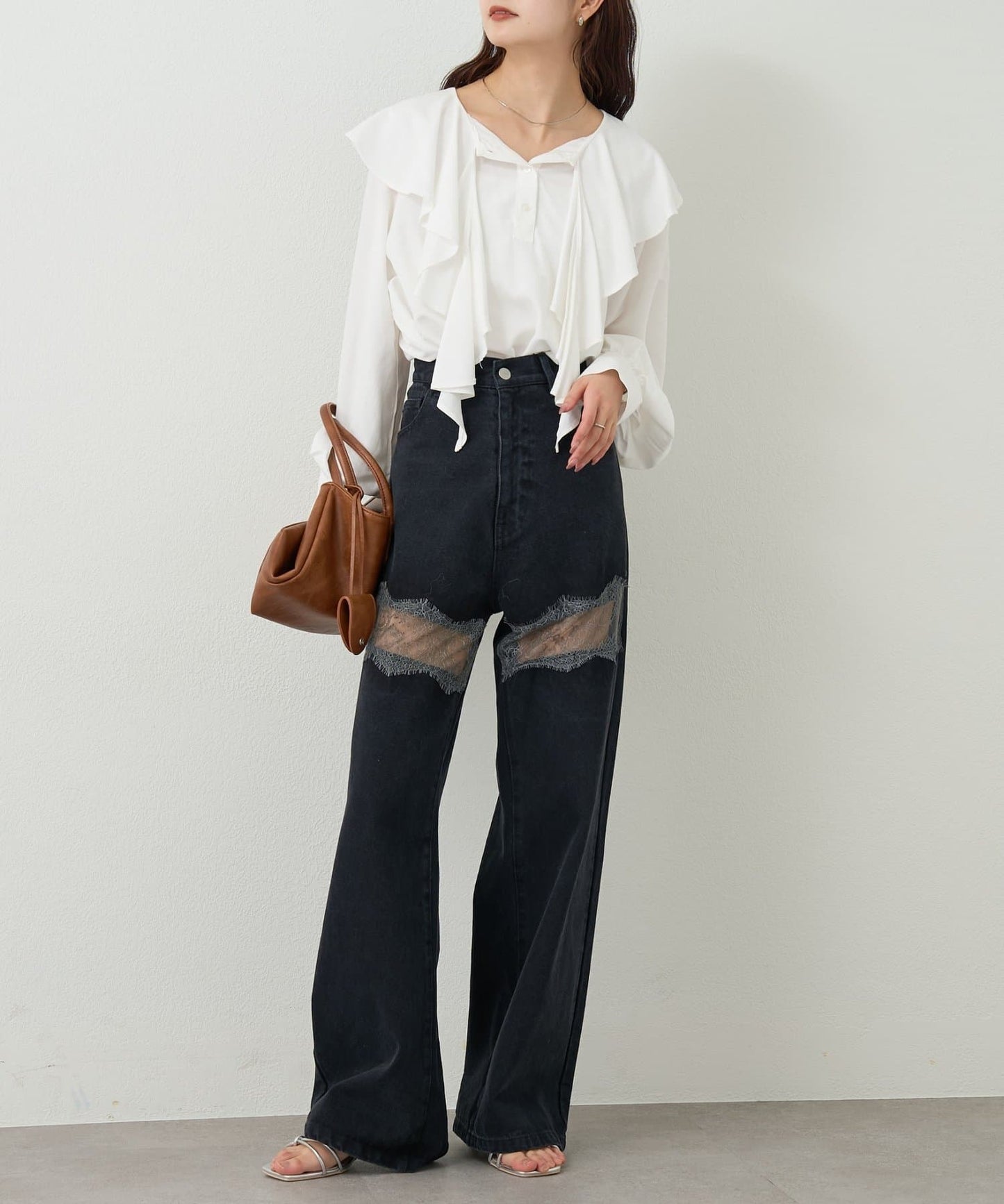 mystic Lace switching denim - Image 26