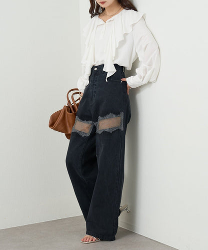 mystic Lace switching denim - Image 28