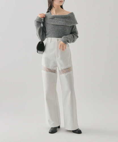 mystic Lace switching denim - Image 59