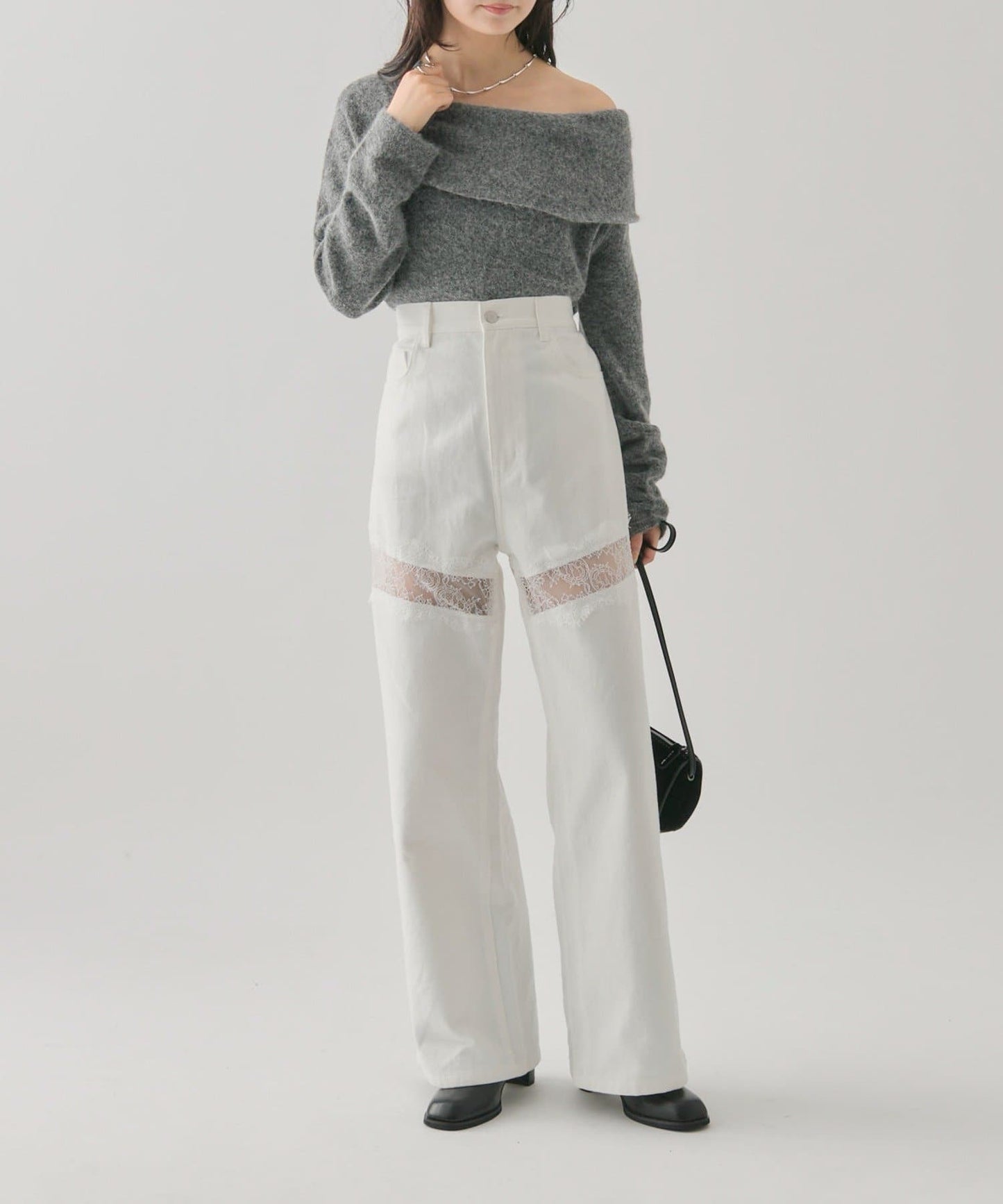 mystic Lace switching denim - Image 61