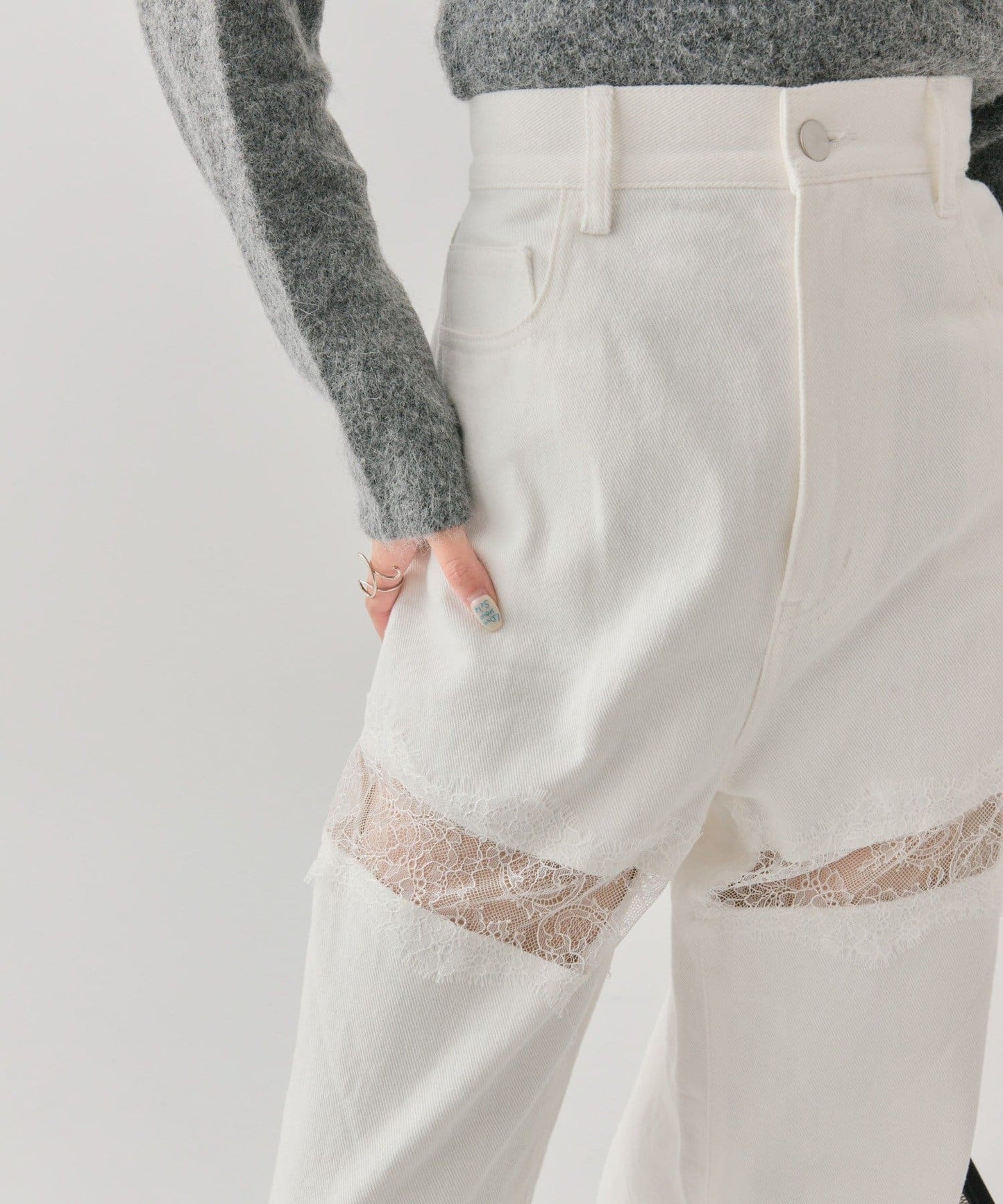mystic Lace switching denim - Image 62