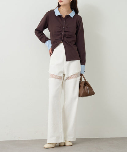 mystic Lace switching denim - Image 52