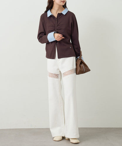 mystic Lace switching denim - Image 53