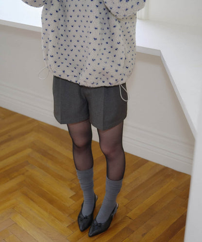 umm. By Discoat 毛毛 half-zip top - Image 23