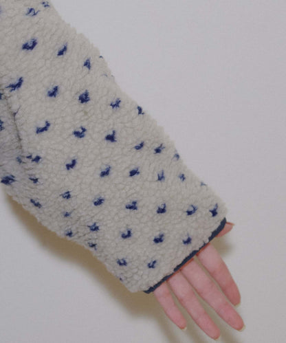 umm. By Discoat 毛毛 half-zip top - Image 50