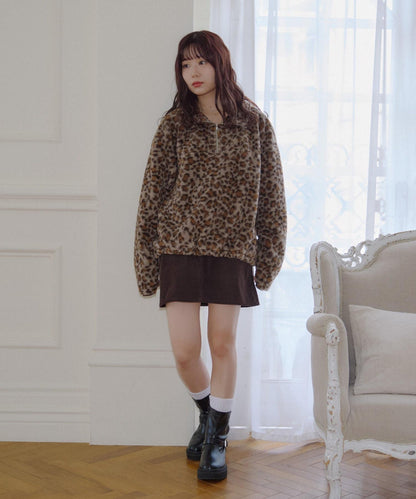 umm. By Discoat 毛毛 half-zip top - Image 38