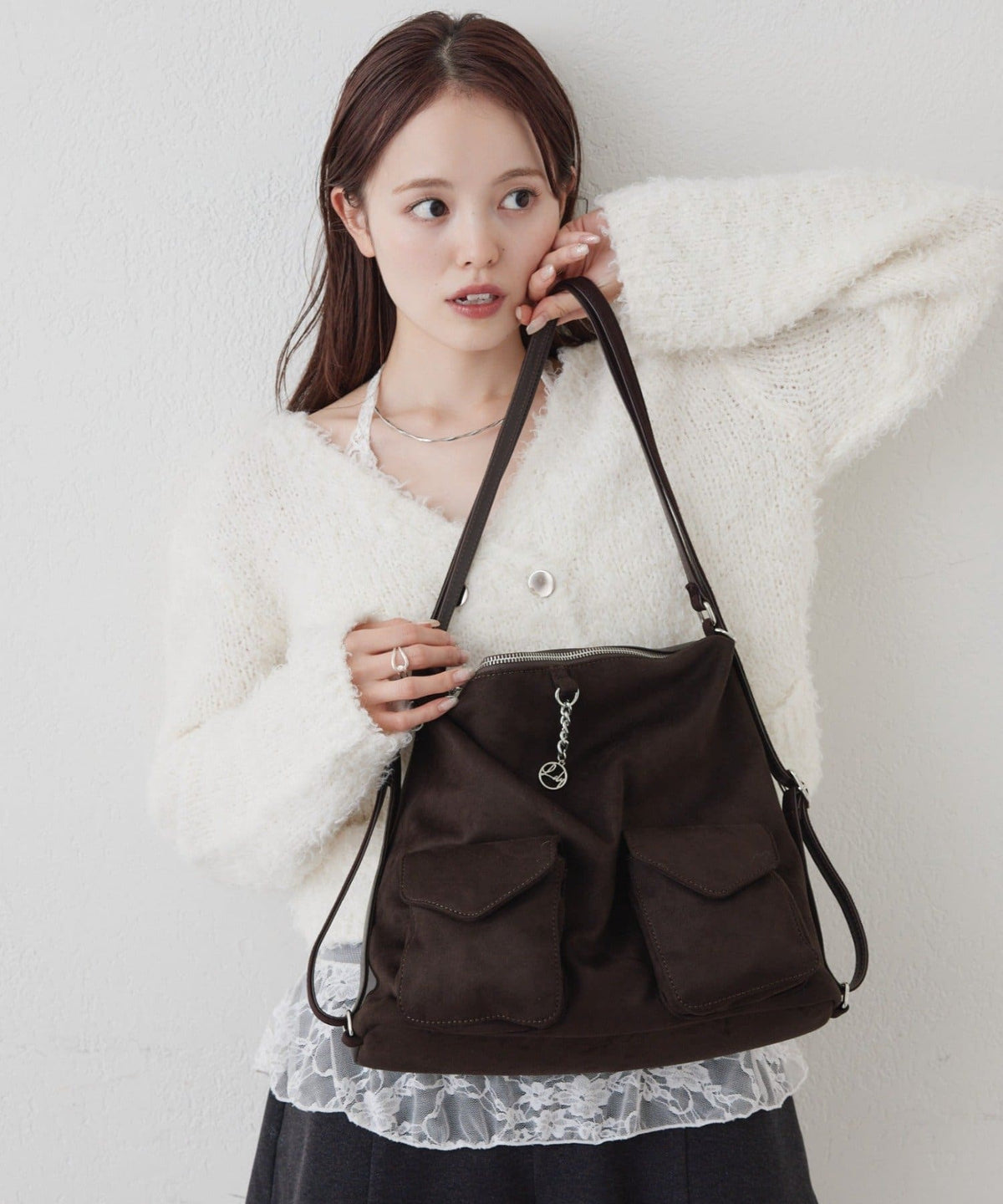 mystic lily charm 3way BAG