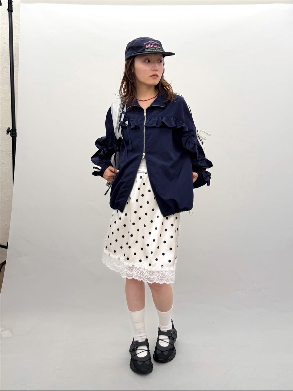 w closet Frill-lined blouson - Image 82