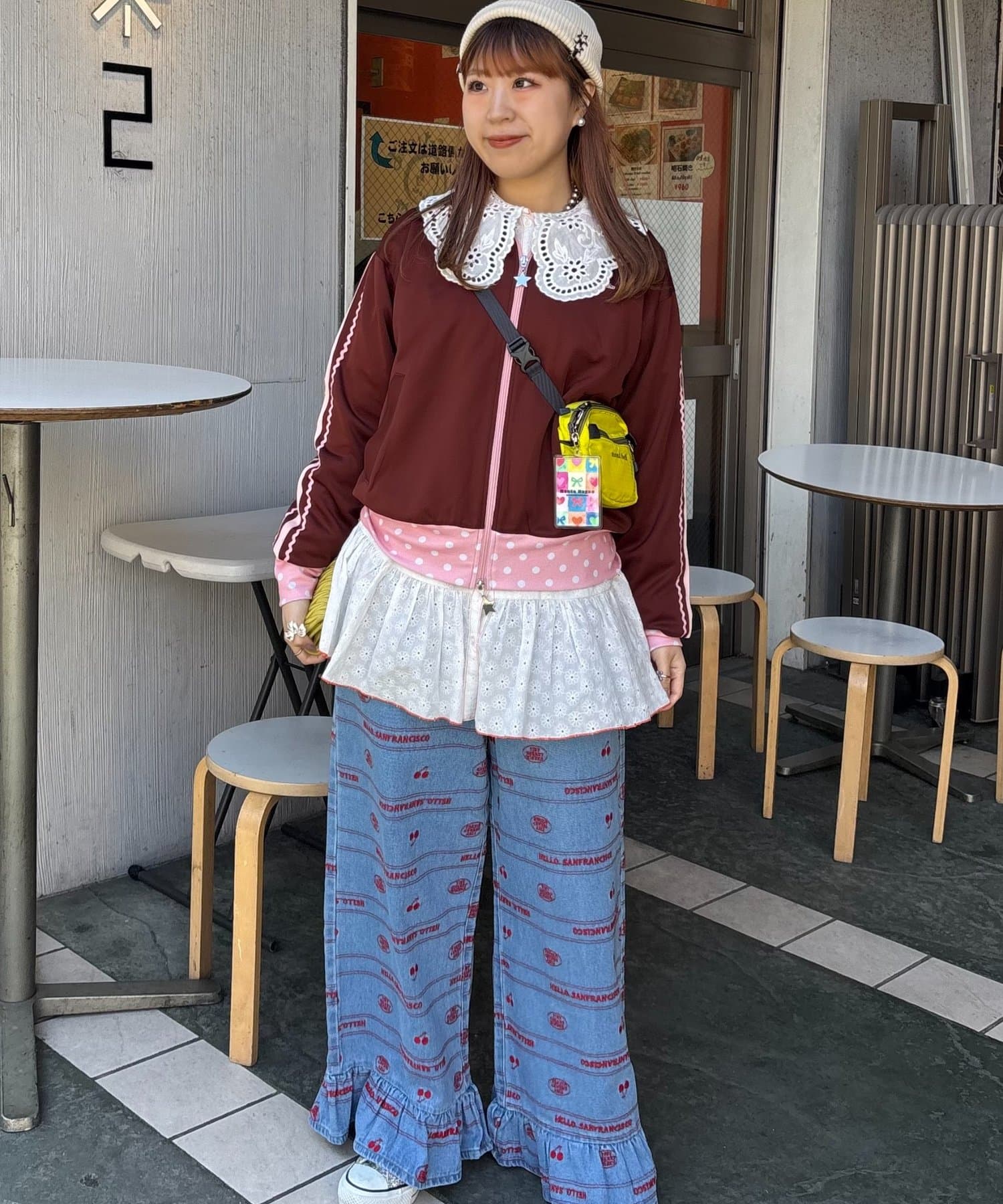 HELLO.SANFRANCISCO 撞色運動外套 - Image 43