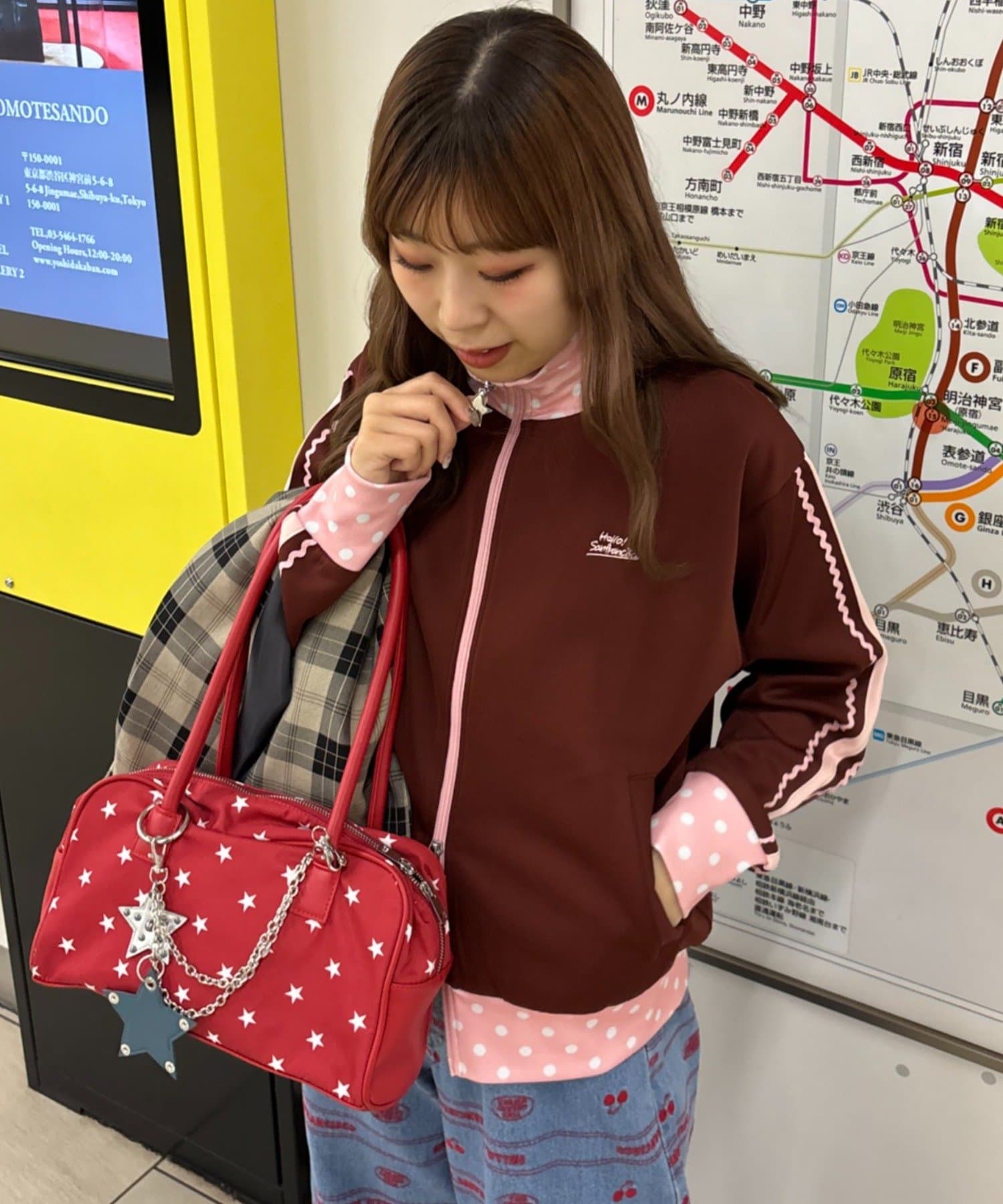 HELLO.SANFRANCISCO 撞色運動外套 - Image 33