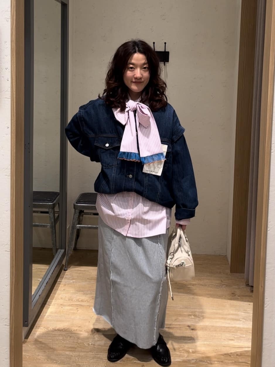 HELLO.SANFRANCISCO 直紋蝴蝶結襯衫 - Image 63