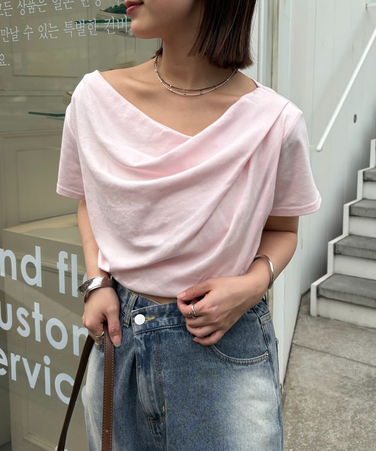 Mystic Off-shoulder T-shirt - Image 24
