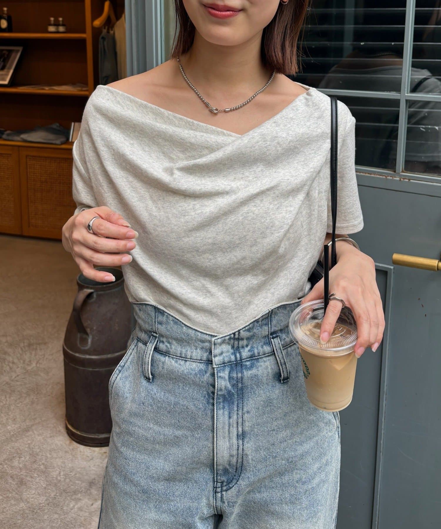 Mystic Off-shoulder T-shirt - Image 44