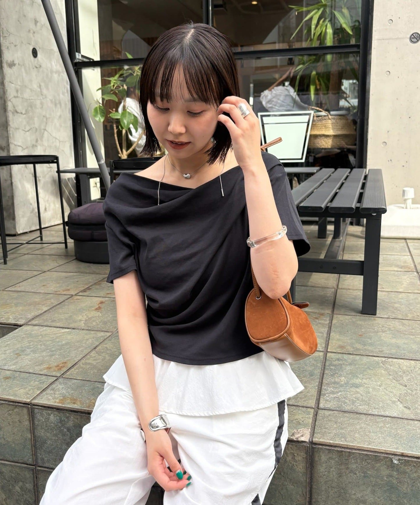 Mystic Off-shoulder T-shirt - Image 54