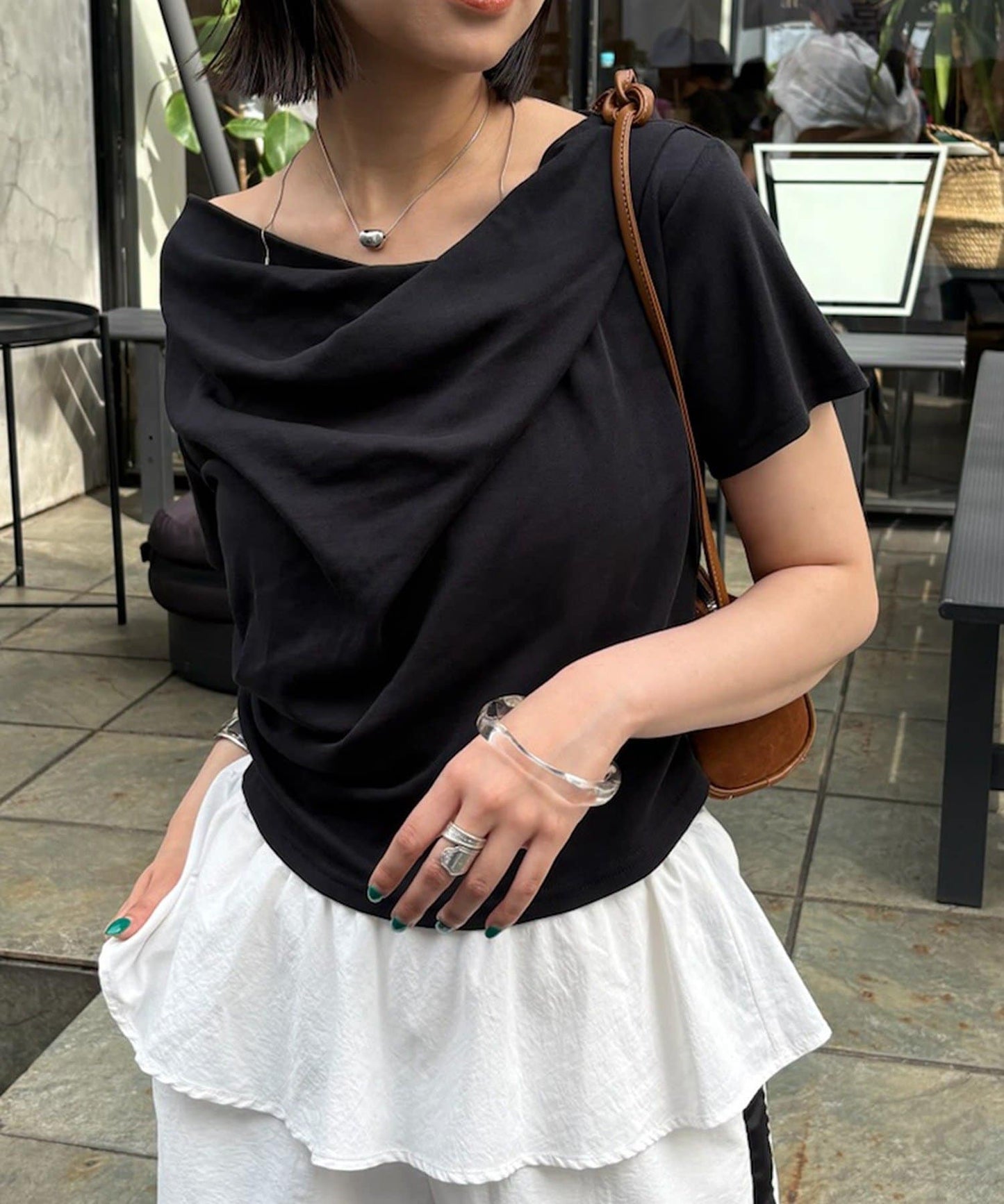 Mystic Off-shoulder T-shirt - Image 56