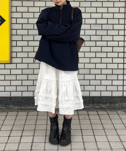 umm. By Discoat Tiered midi skirt - Image 21