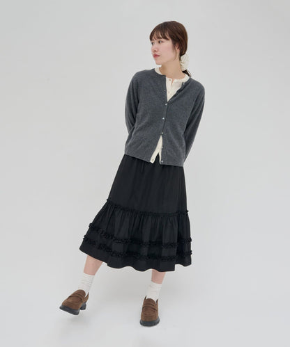 umm. By Discoat Tiered midi skirt - Image 26