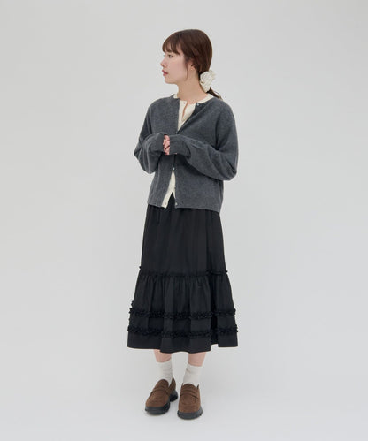 umm. By Discoat Tiered midi skirt - Image 29