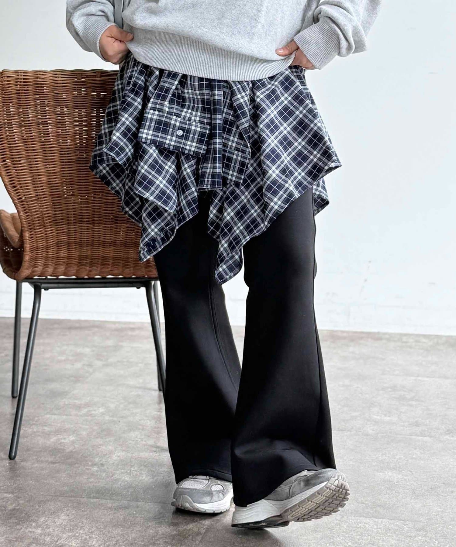 CPCM wrap layered mini skirts - Image 3