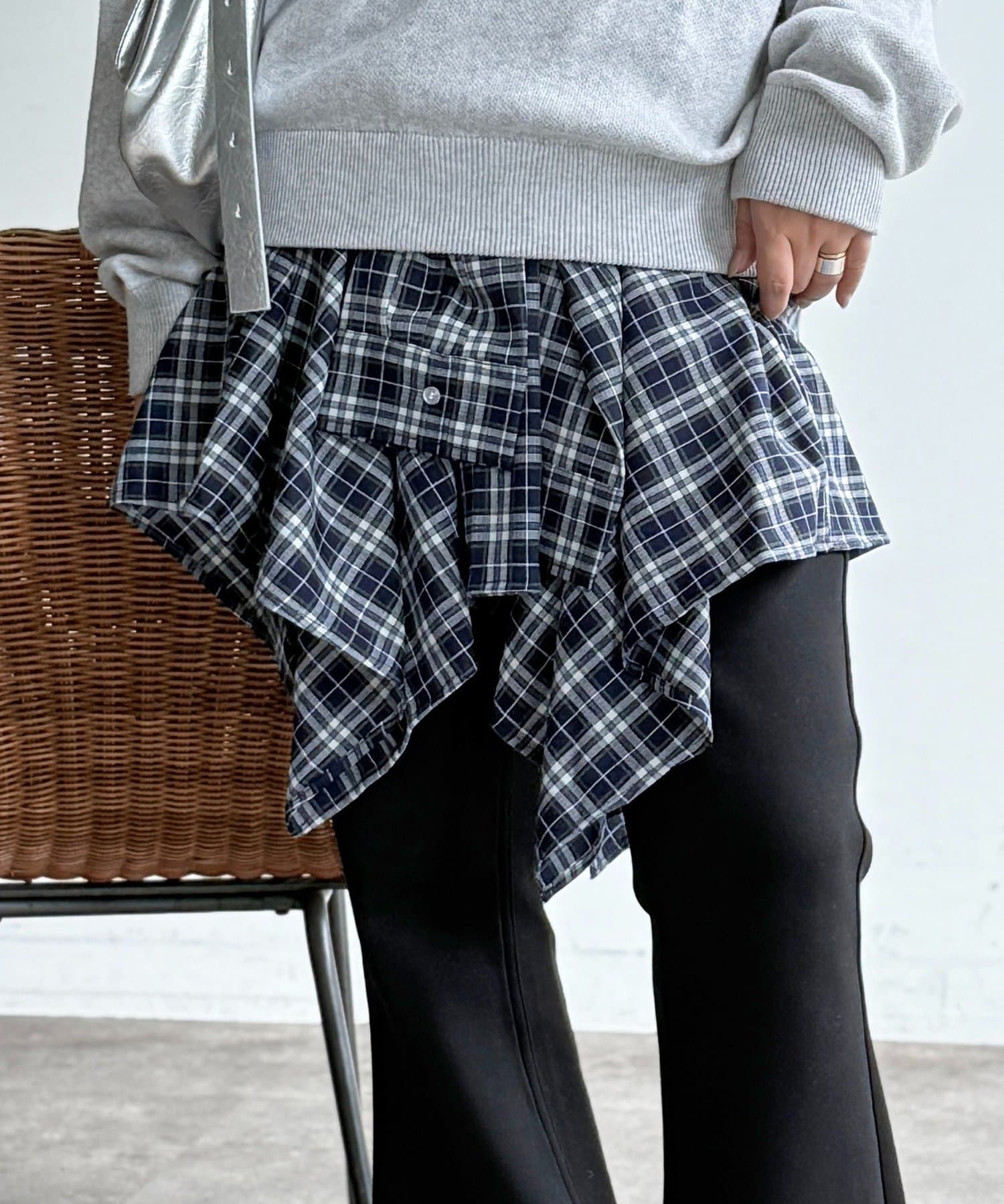 CPCM wrap layered mini skirts - Image 15
