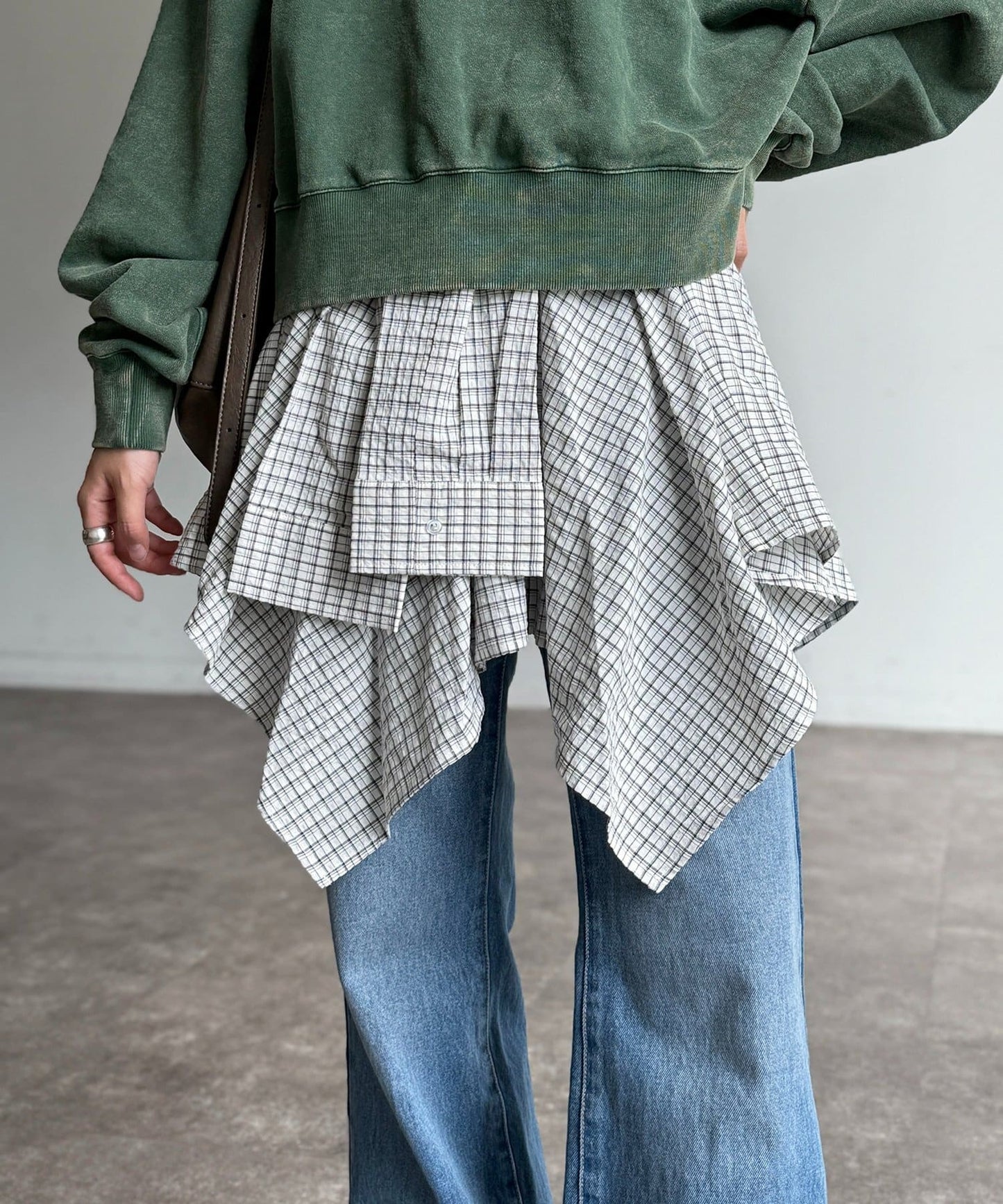 CPCM wrap layered mini skirts - Image 2