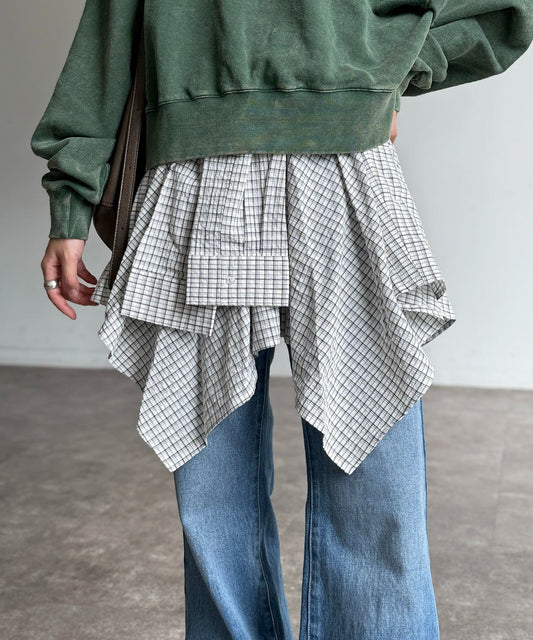 CPCM wrap layered mini skirts - Image 2