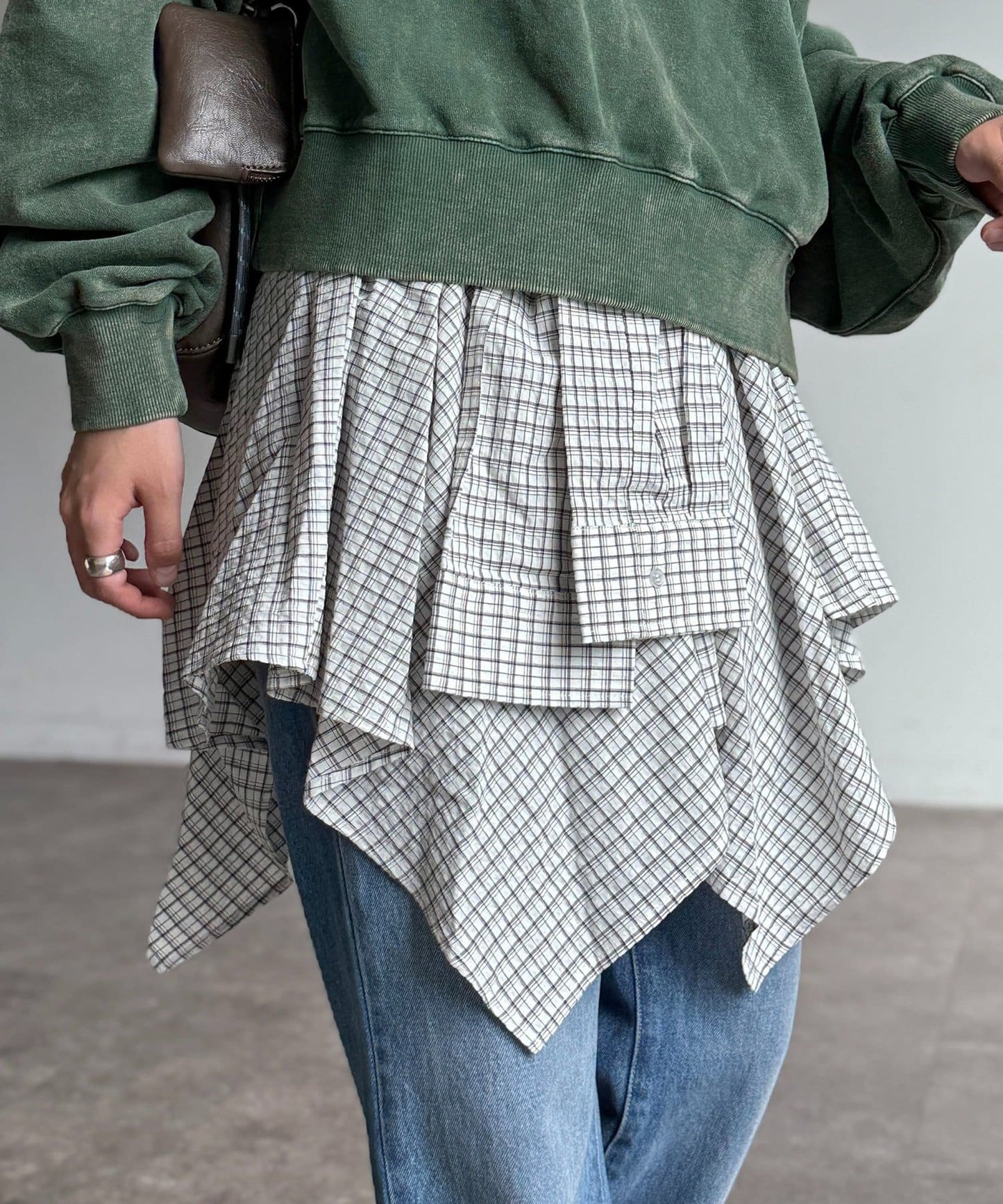 CPCM wrap layered mini skirts - Image 20