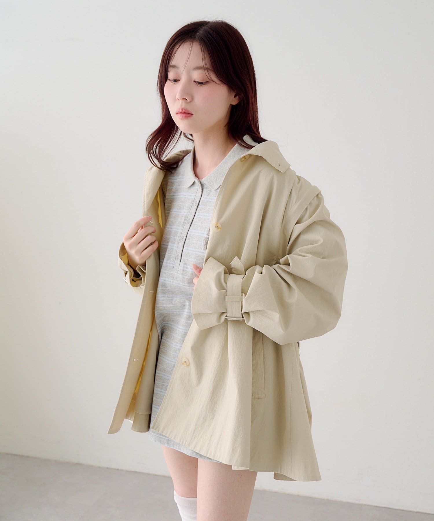 Kastane Lace Vest + 立領袖可拆風嬲 - Image 11