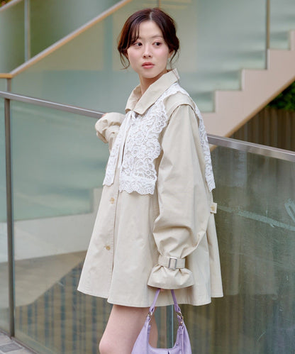 Kastane Lace Vest + 立領袖可拆風嬲 - Image 23