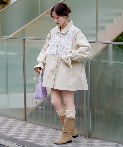 Kastane Lace Vest + 立領袖可拆風嬲 - Image 29