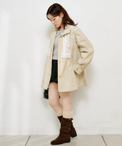 Kastane Lace Vest + 立領袖可拆風嬲 - Image 39