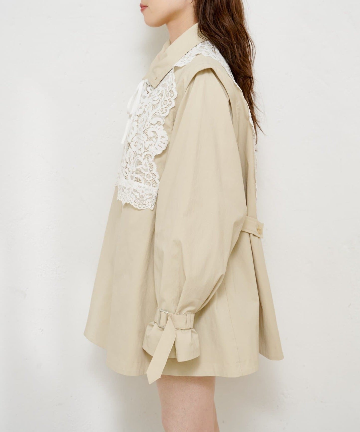 Kastane Lace Vest + 立領袖可拆風嬲 - Image 41