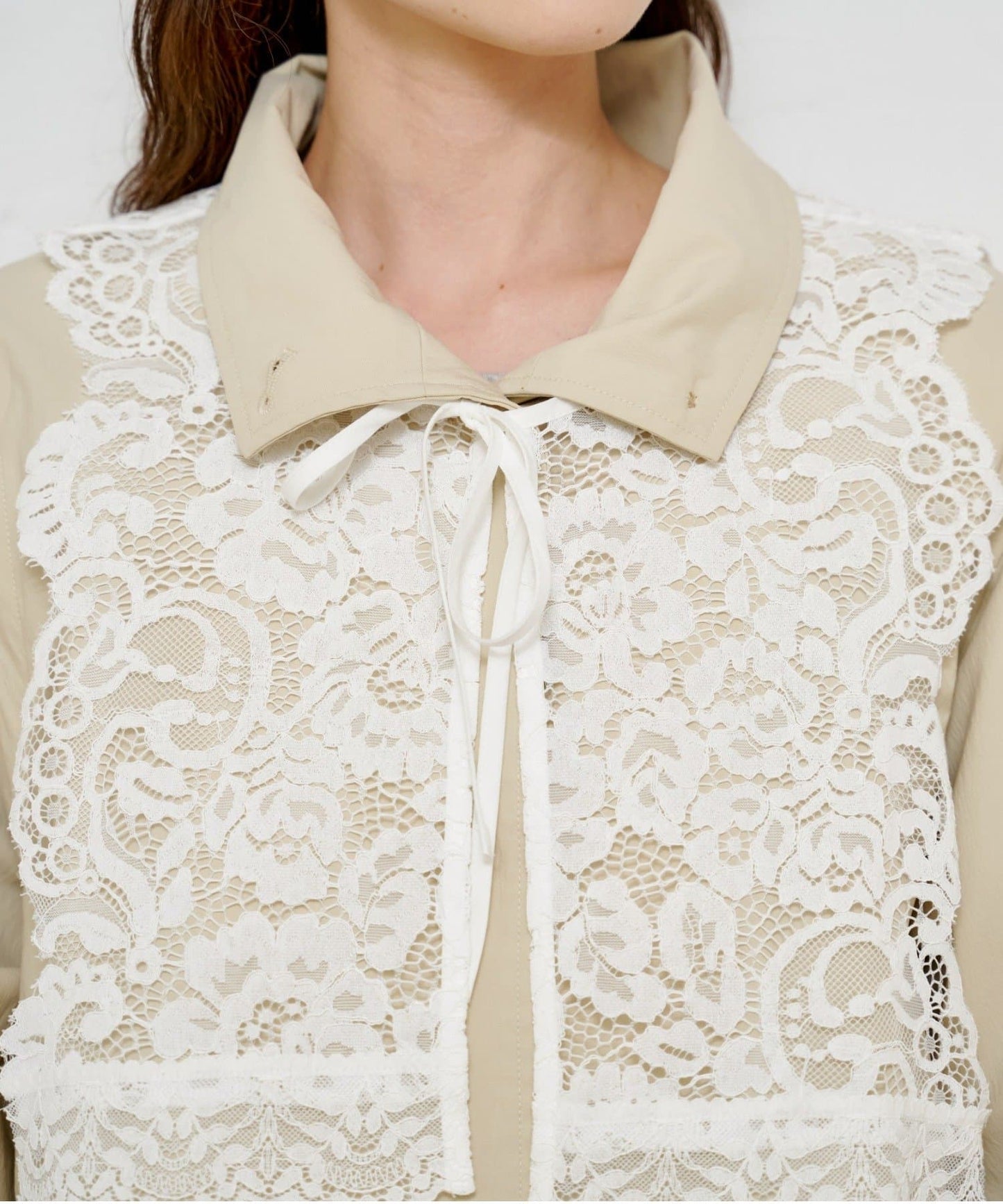 Kastane Lace Vest + 立領袖可拆風嬲 - Image 43