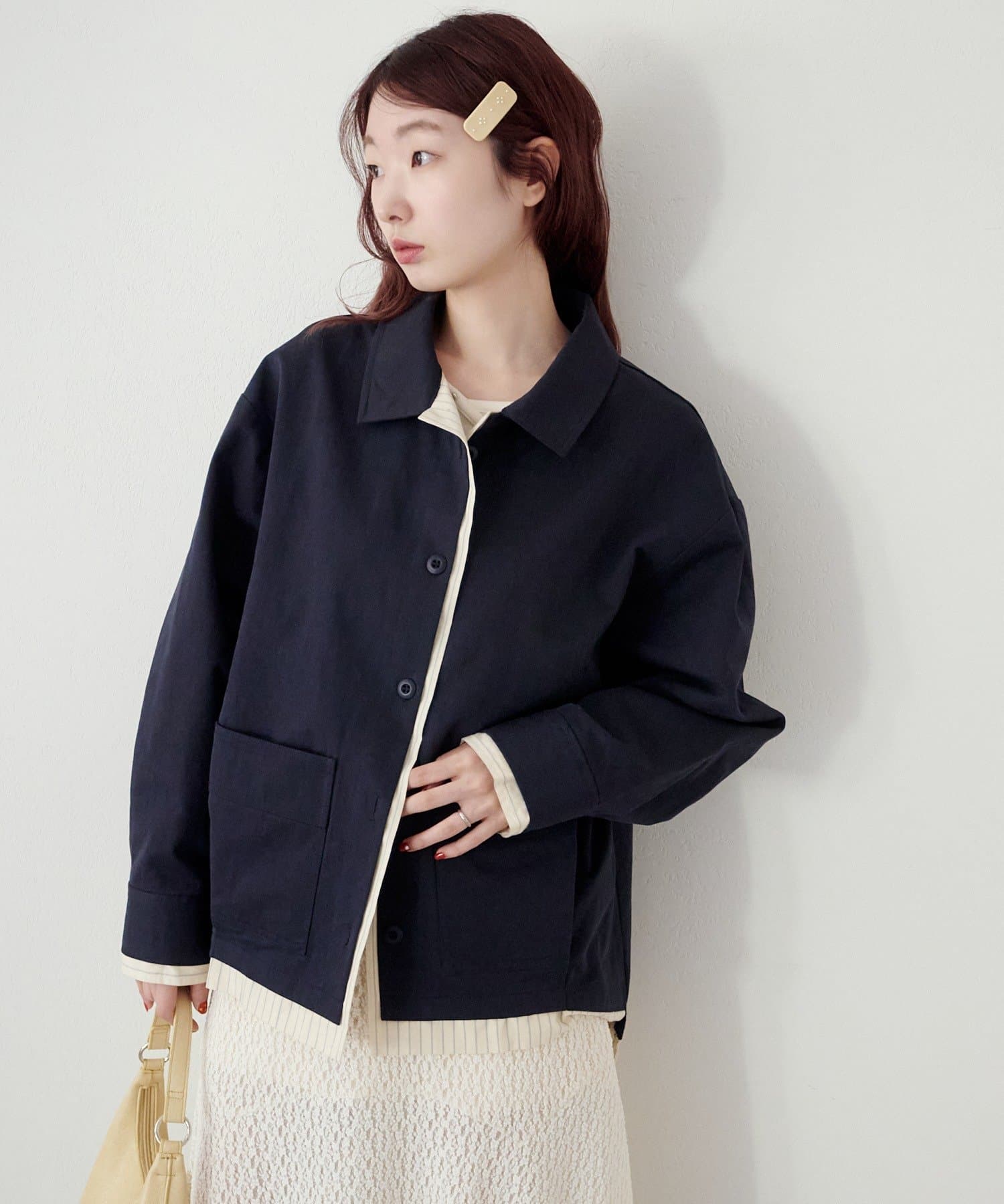 Kastane Layered mid-length shirt jacket - Image 3