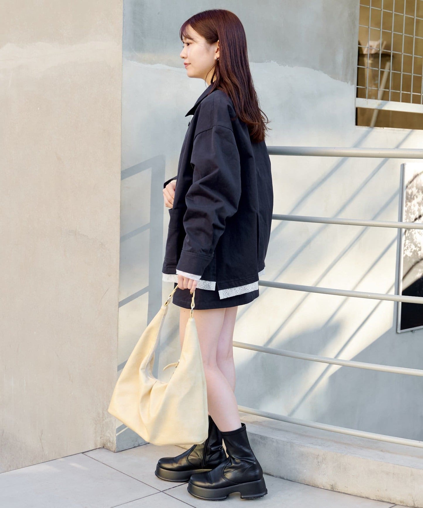 Kastane Layered mid-length shirt jacket - Image 34