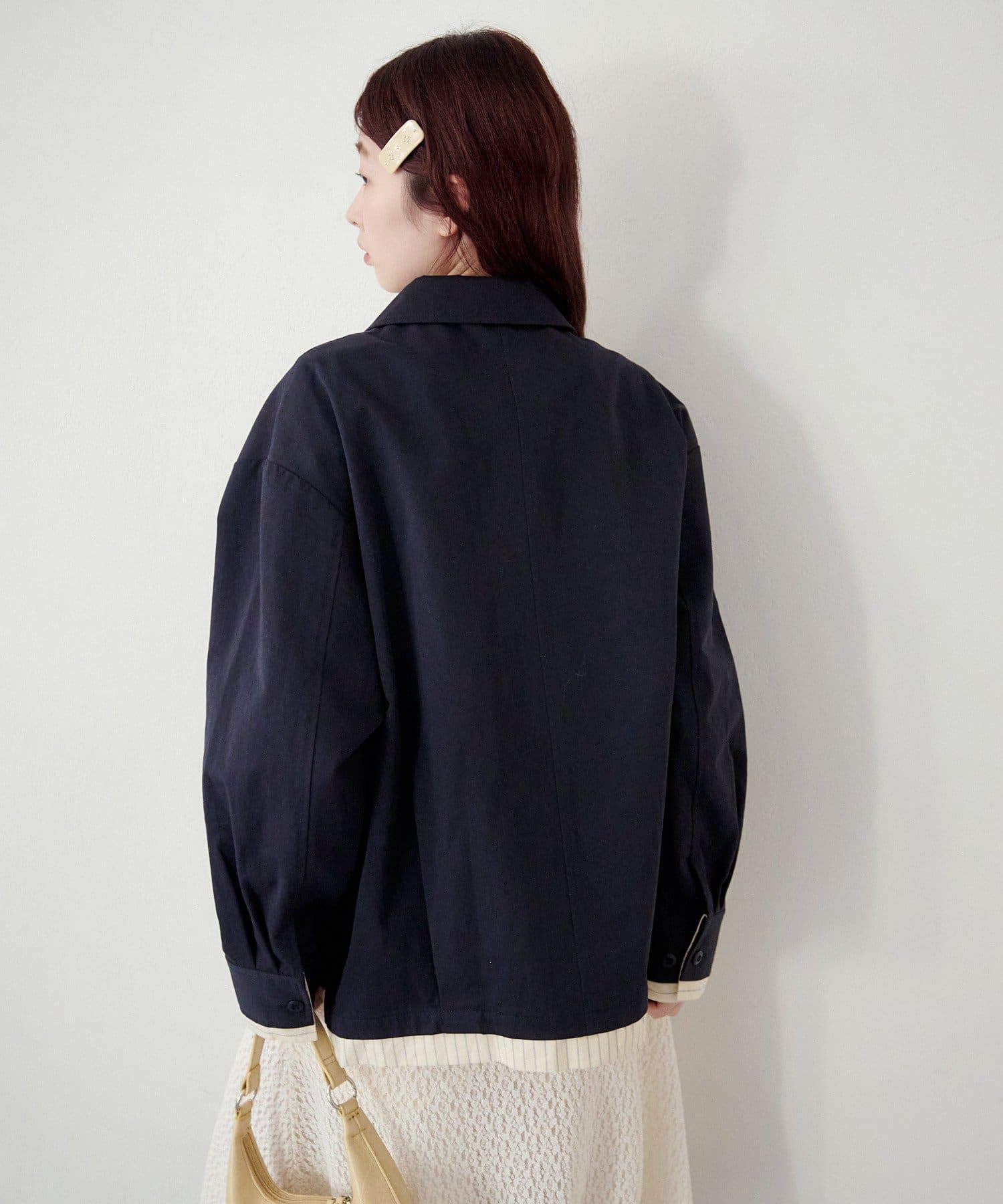 Kastane Layered mid-length shirt jacket - Image 6