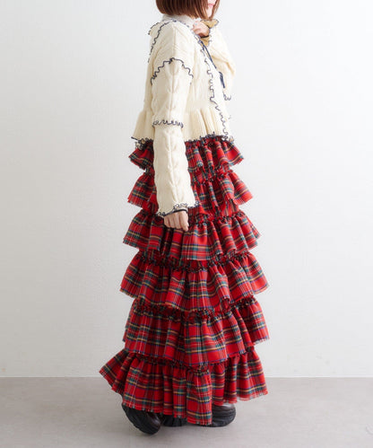 w closet 荷葉邊多層吊帶裙 - Image 28