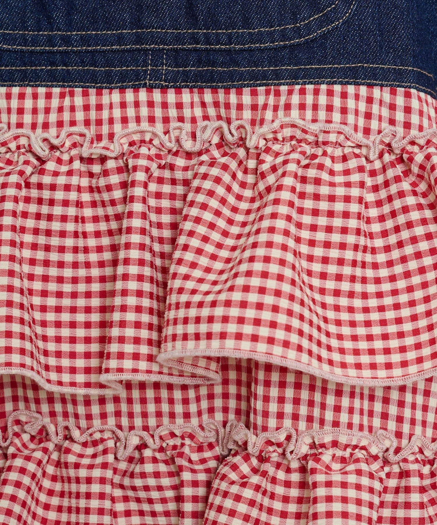 w closet 荷葉邊多層吊帶裙 - Image 63