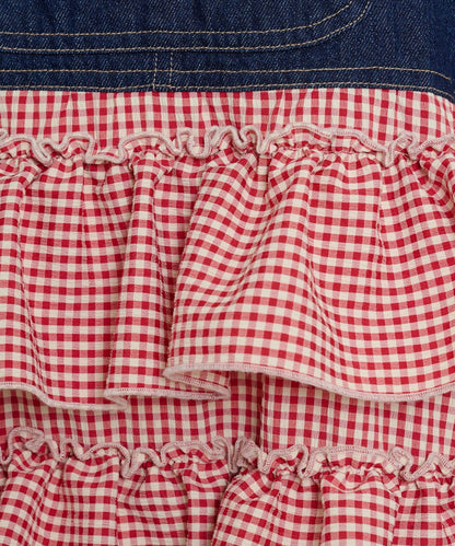 w closet 荷葉邊多層吊帶裙 - Image 63