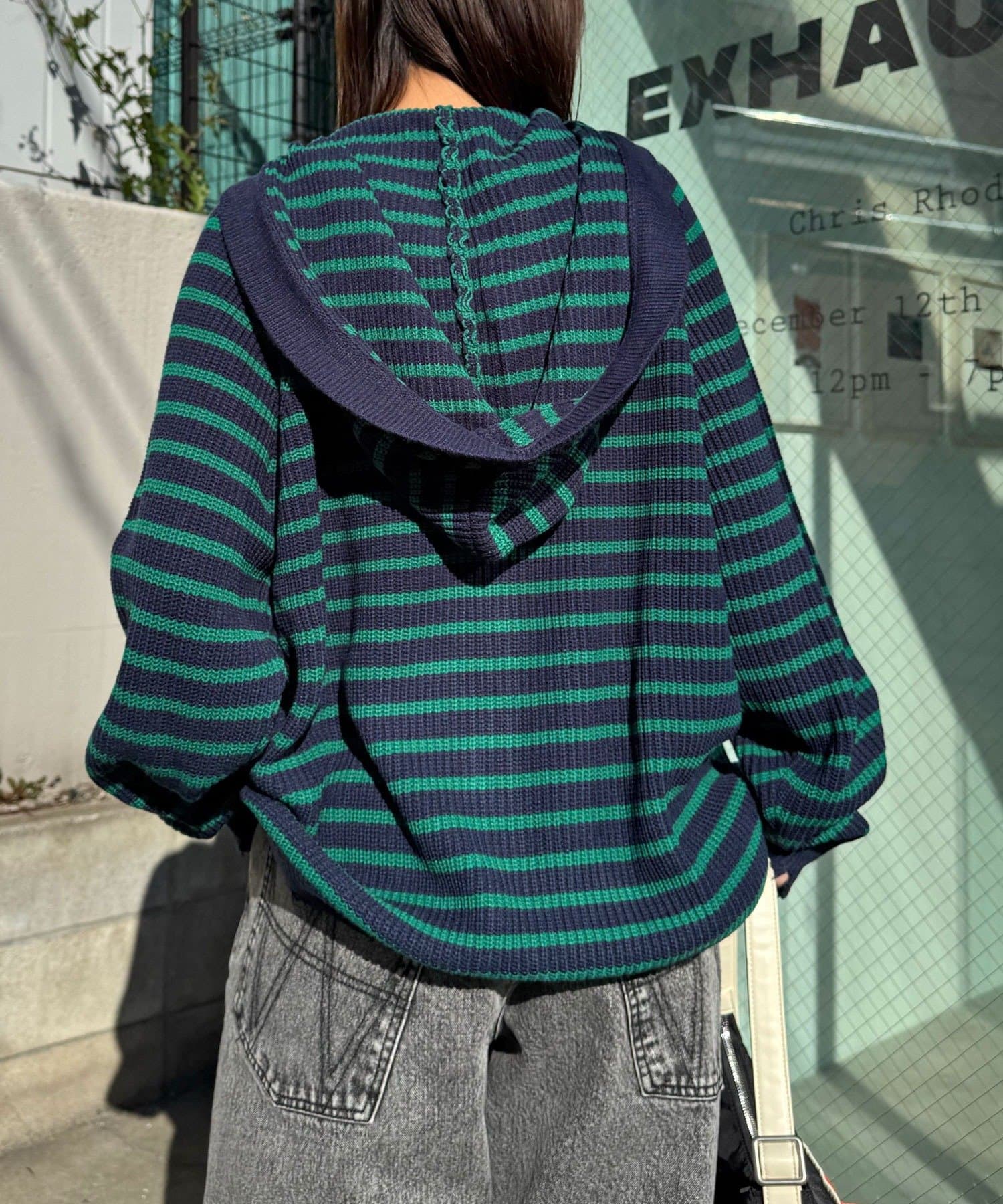 CIAOPANIC Ruffle邊帽Double Zip Knit Hoodie - Image 32