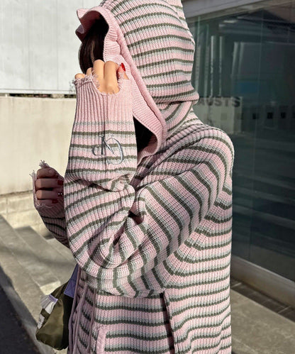 CIAOPANIC Ruffle邊帽Double Zip Knit Hoodie - Image 37