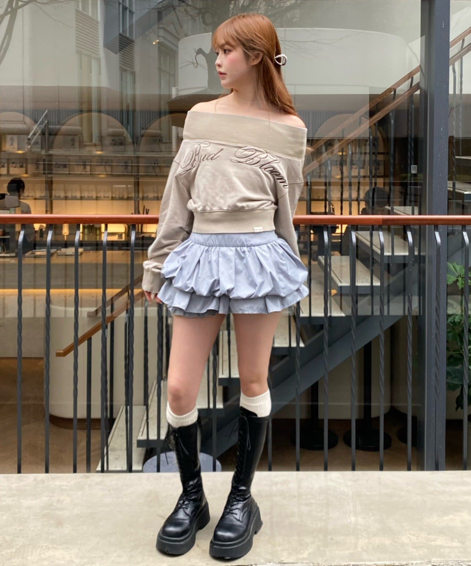 RAY CASSIN 多層氣球裙 - Image 43