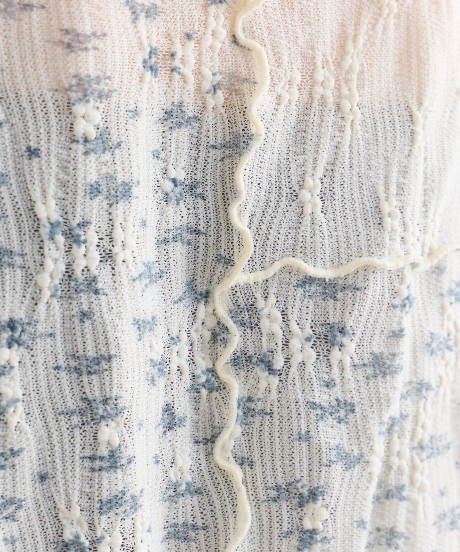 w closet 碎花拼接Tee - Image 11