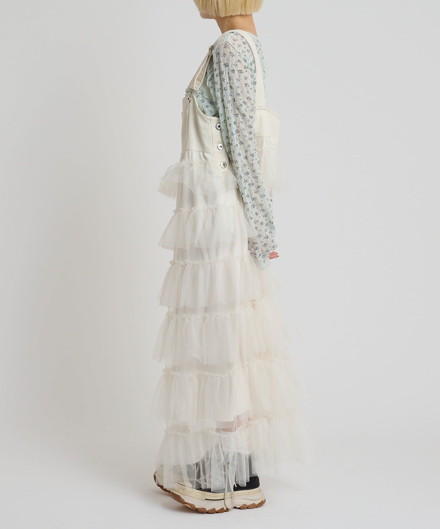 w closet 碎花拼接Tee - Image 27