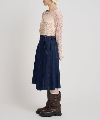 w closet 碎花拼接Tee - Image 41