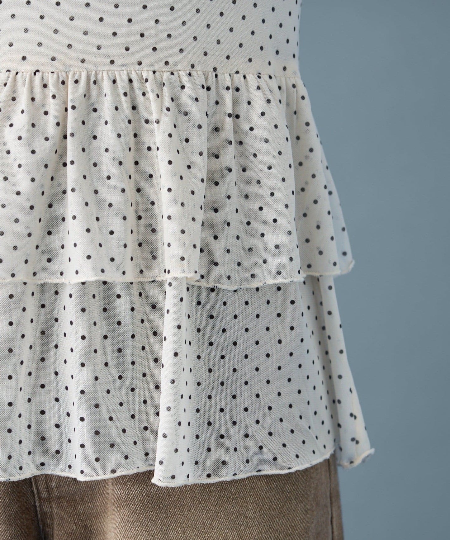 mystic sheer layering top with choker - Image 28