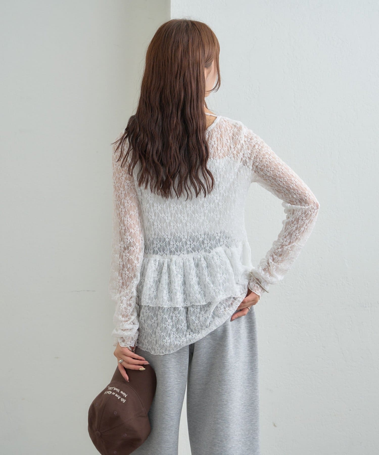mystic sheer layering top with choker - Image 59