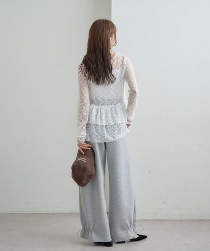mystic sheer layering top with choker - Image 60