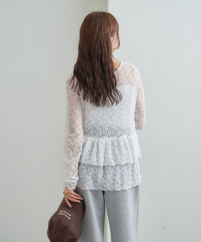 mystic sheer layering top with choker - Image 58